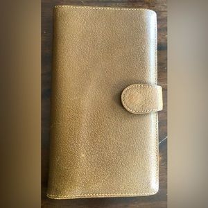Vintage Gucci Men’s Checkbook wallet
